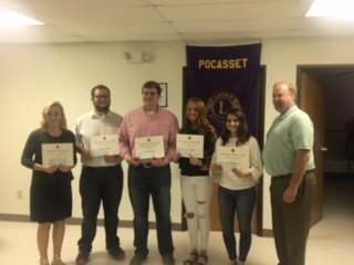 2019 Pocasset Lions Club Scholarship Winners