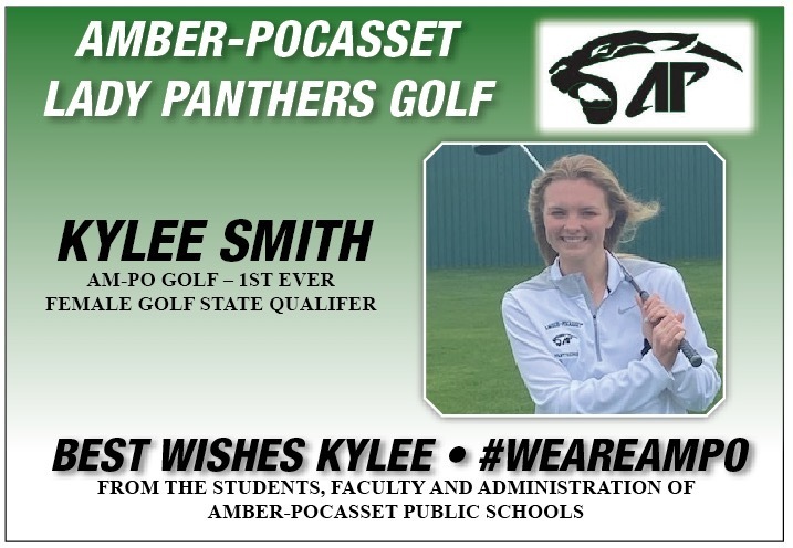 Kylee Smith - State Qualifier - Golf