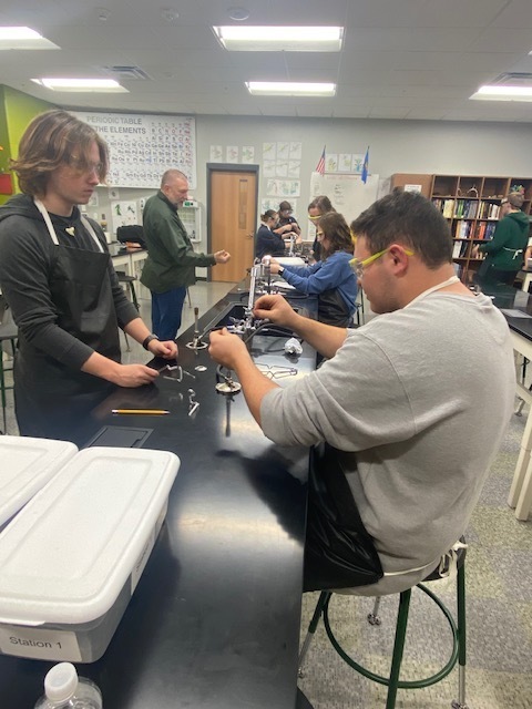 Mr. Ray's Chemistry Class Bending Glass Experiment