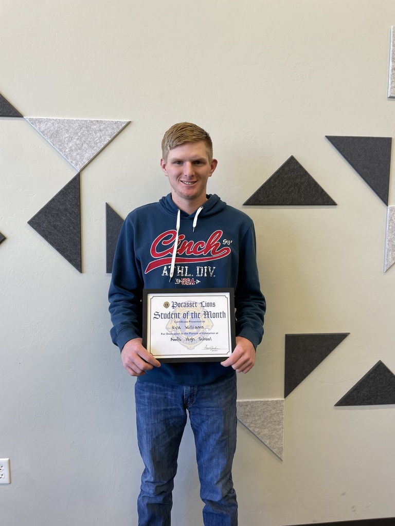 Kyle Williams - HS Student of the Month