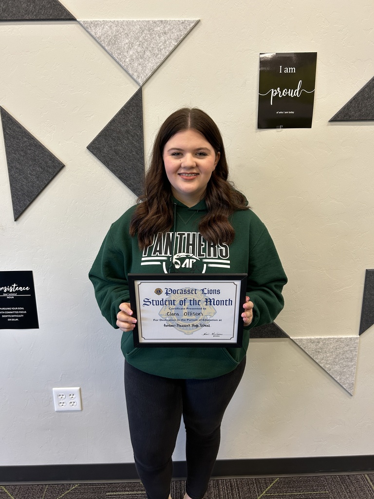 Clara Ollison - HS Student of the Month